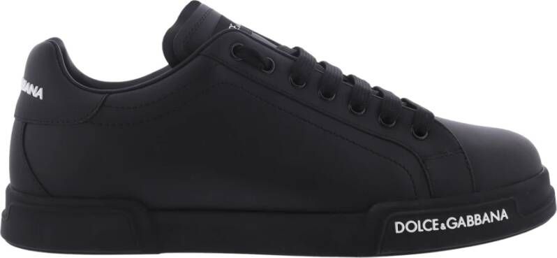 Dolce & Gabbana Vetersluiting in leer in meerdere kleuren Black Heren