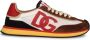 Dolce & Gabbana Lage sneakers met leren details - Thumbnail 1