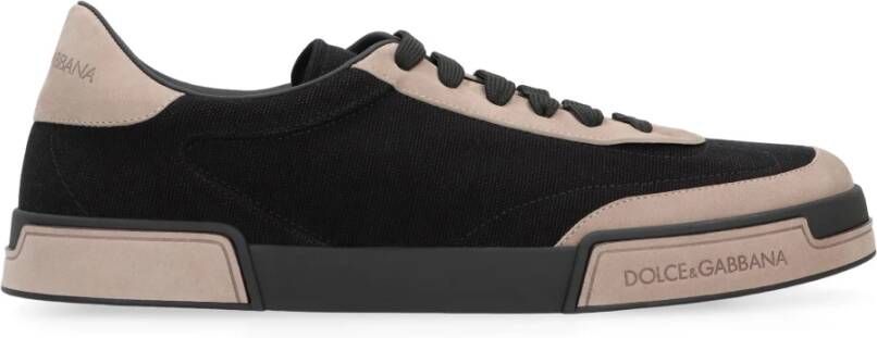 Dolce & Gabbana Lage Yacht sneakers met suède inzetstukken