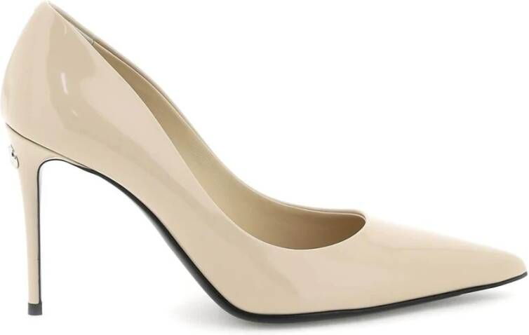 Dolce & Gabbana Lakleren Pumps uit de Ciao Kim Collectie Beige Dames