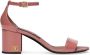 Dolce & Gabbana Lakleren sandalen met hak Pink Dames - Thumbnail 1