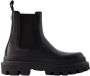 Dolce & Gabbana Leather boots Black Dames - Thumbnail 1