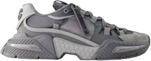 Dolce & Gabbana Leather sneakers Gray Dames