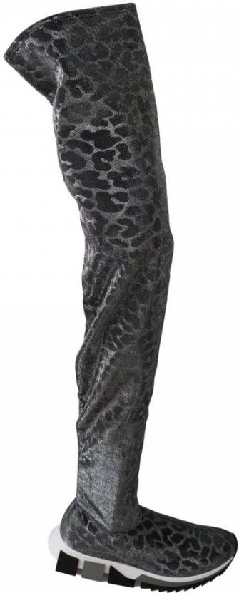 Dolce & Gabbana Leopard High Top Sneakers laarsjes