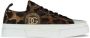 Dolce & Gabbana Leopard Print Sneakers met DG Logo Brown Heren - Thumbnail 1