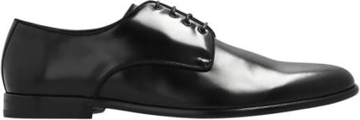 Dolce & Gabbana Zwarte platte schoenen Derby Antik Black Heren - Foto 3