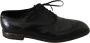 Dolce & Gabbana Elegante Zwarte Leren Derby Formele Schoenen Black Heren - Thumbnail 24