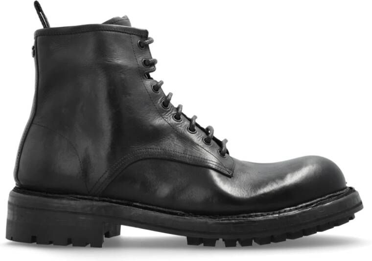 Dolce & Gabbana Leren enkellaarzen