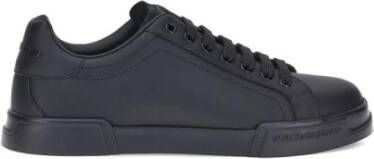 Dolce & Gabbana Leren Lage Sneakers