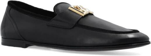 Dolce & Gabbana Zwarte Loafer Schoenen Elegante Iconische Stijl Black Heren