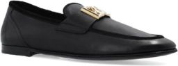Dolce & Gabbana Zwarte Loafer Schoenen Elegante Iconische Stijl Black Heren