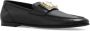 Dolce & Gabbana Zwarte platte schoenen met gouden logo Black Heren - Thumbnail 6