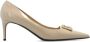 Dolce & Gabbana Leren pumps Beige Dames - Thumbnail 1