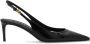 Dolce & Gabbana Slingback pumps van lakleer met DG-gesp Black Dames - Thumbnail 1