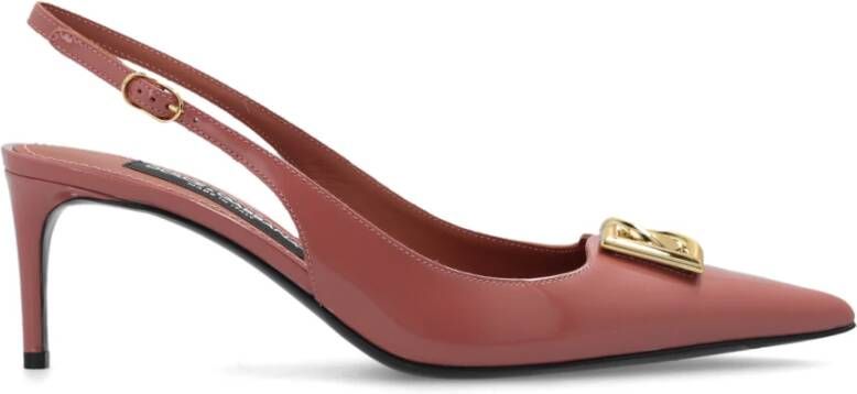 Dolce & Gabbana Leren pumps Pink Dames