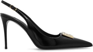Dolce&Gabbana Pumps & high heels Logo-Detailed Slingback Pumps in zwart