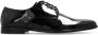 Dolce & Gabbana Zwarte Leren Veterschoenen Black Heren - Thumbnail 7