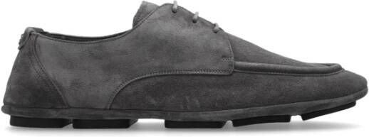 Dolce & Gabbana Leren schoenen Gray Heren