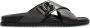 Dolce & Gabbana Leren slippers met logo - Thumbnail 1