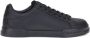 Dolce & Gabbana Leren Sneakers met Logo Hiel - Thumbnail 1