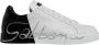 Dolce & Gabbana Leren sneakers met rubberen zolen White Heren - Thumbnail 1