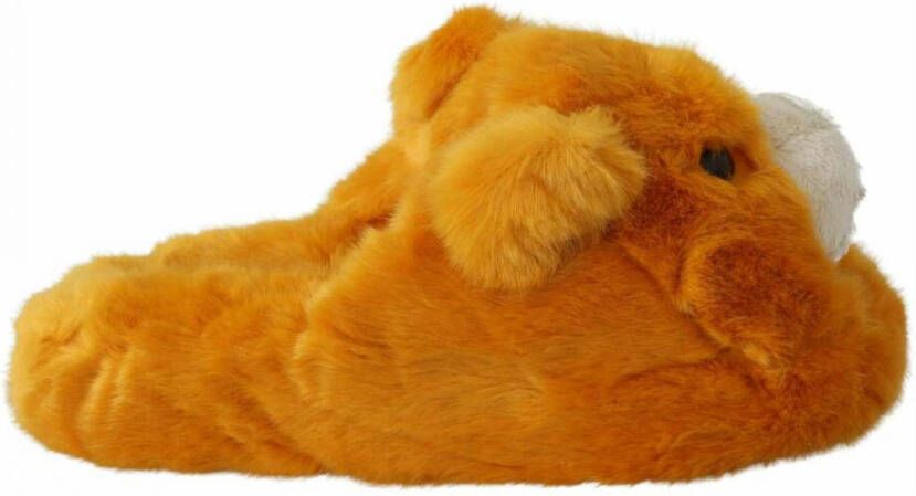 Dolce & Gabbana Gele Lion Platte Slippers Sandalen Schoenen Yellow