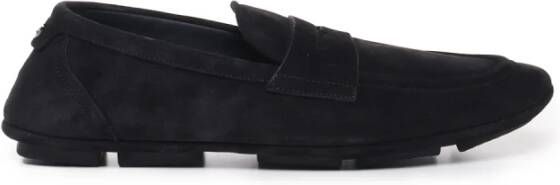 Dolce & Gabbana Leren schoenen Black Heren