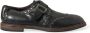 Dolce & Gabbana Elegante Monniksband Kalfsleren Schoenen Black Heren - Thumbnail 18