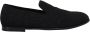 Dolce & Gabbana Zwarte bloemen jacquard slippers loafers schoenen Black Heren - Thumbnail 10