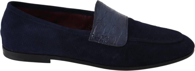 Dolce & Gabbana Loafers Blue Heren