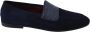 Dolce & Gabbana Blauwe Suède Caiman Loafers Slippers Schoenen Blue Heren - Thumbnail 3