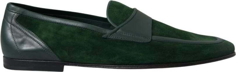 Dolce & Gabbana Loafers Green Heren