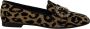 Dolce & Gabbana Prachtige Gouden Loafers Met Luipaardprint Kristallen - Thumbnail 10