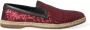 Dolce & Gabbana Rode Loafers Heren Schoenen Red Heren - Thumbnail 10