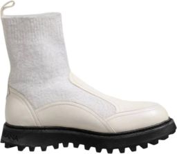 Dolce & Gabbana Logo Detail Mid Calf Laarzen