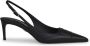 Dolce & Gabbana Logo-Geëmbosseerde Slingback Pumps Black Dames - Thumbnail 1