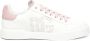 Dolce & Gabbana Logo Hiel Sneakers Wit Roze - Thumbnail 1