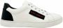 Dolce & Gabbana Leren sneakers met textuur voor White - Thumbnail 1
