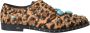 Dolce & Gabbana Luipaard Kristal Jurk Broque Schoenen Brown Dames - Thumbnail 1
