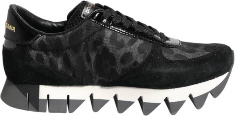 Dolce & Gabbana Luipaard Lage Sneakers Schoenen