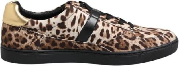 Dolce & Gabbana Luipaardprint Lage Sneakers