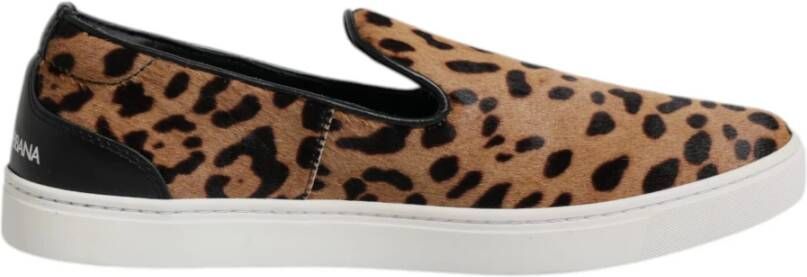 Dolce & Gabbana Luipaard Loafers Sneakers