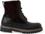 Dolce & Gabbana Zwarte leren militaire gevechtslaarzen Black Heren - Thumbnail 14