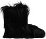 Dolce & Gabbana Luxe Faux Fur Mid-Calf Laarzen - Thumbnail 1