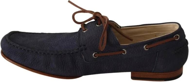 Dolce & Gabbana Luxe Leren Bootschoenen met Logo