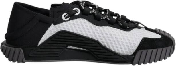 Dolce & Gabbana Luxe Mesh Sneakers met Rubberen Zool