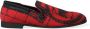 Dolce & Gabbana Rood Zwart Luipaard Loafers Sneakers Schoenen Multicolor - Thumbnail 32