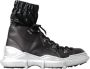 Dolce & Gabbana Luxe Zwarte High Top Sneaker Bootie Black Dames - Thumbnail 2