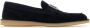 Dolce & Gabbana Marineblauwe Suède Loafers - Thumbnail 1