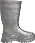 Dolce & Gabbana Metallic Silver Pull On Rain Boots - Thumbnail 1